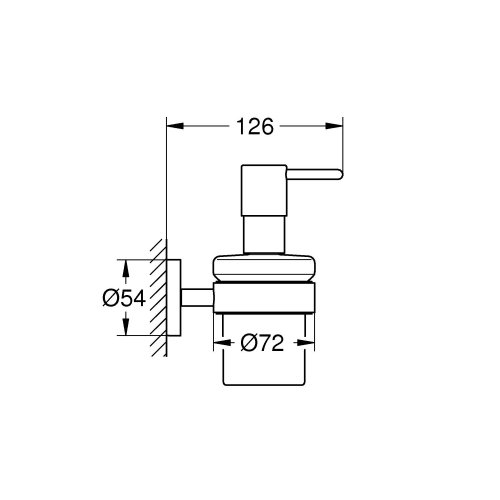 Дозатор для жидкого мыла Grohe QuickFix Start 411952430