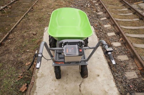 Аккумуляторная тачка MAST EWD300B