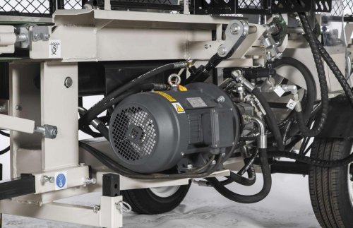 Полуавтоматическая машина для резки и раскола дров Lumag SSA500EH-PRO