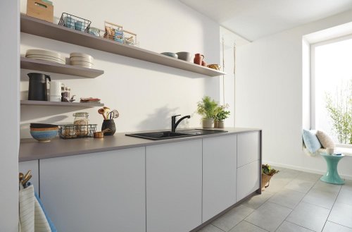 Однорычажный смеситель для мойки Grohe QuickFix Start (305302432)