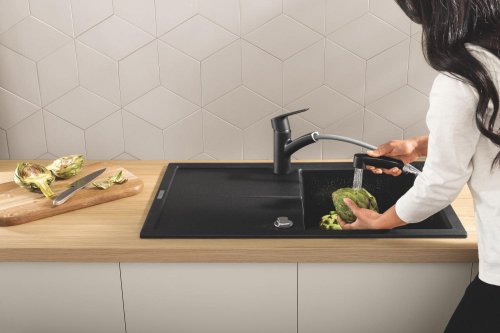 Однорычажный смеситель для мойки Grohe QuickFix Start (305312431)