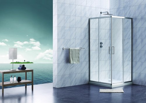 Душова кабіна Koller Pool STYLE квадратна 900x900x1900 мм скло прозоре (S90SC)