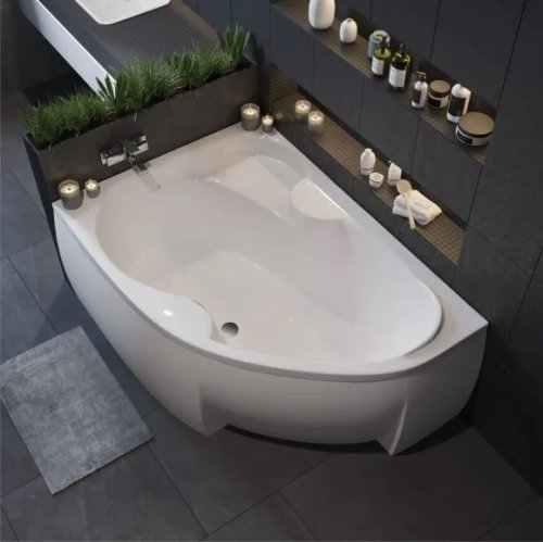 Ванна Koller Pool Montana 150 L + сифон + ножки (MONTANA150X105L+WBW0001+B70CМMA-57)