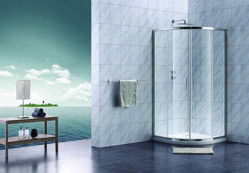 Душевая кабина Koller Pool STYLE полукруглая 900x900x1900 мм стекло прозрачное (S90RC)