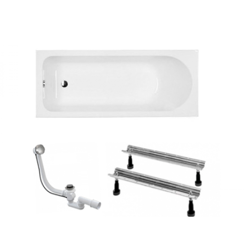 Ванна Koller Pool Dakota 150*70 + сифон + ножки (DAKOTA150X70+WBW0001+B70CMMA57)