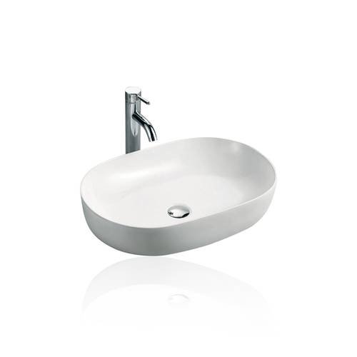 Умывальник на столешницу Koller Pool ROUND 600х415 мм (RN-0600-WB)