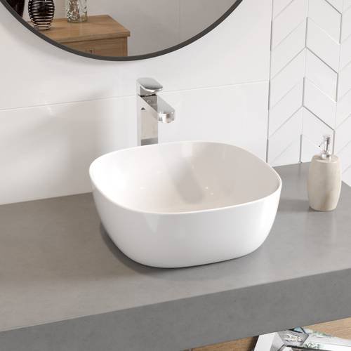 Умывальник на столешницу Koller Pool ROUND 410х410 мм (RN-0410-WB)