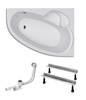 Ванна Koller Pool KARINA 170X110 P+сифон+ножки (BTKA170110P+WBW0001+B70CМMA-57)