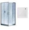 Душевая кабина Koller Pool STYLE квадратная 900x900x1900 мм прозрачная + поддон Grace 900х900 квадр (S90SC+GRACE90S)