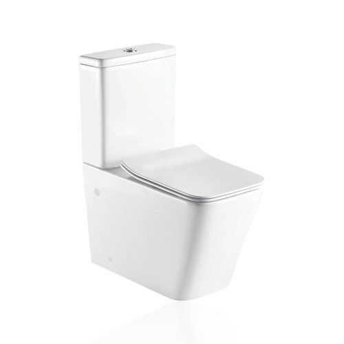 Напольный унитаз Koller Pool KVADRO с сиденьем Soft-close + бачок (KR-0675-RC-C+KR-0675-RC-T)