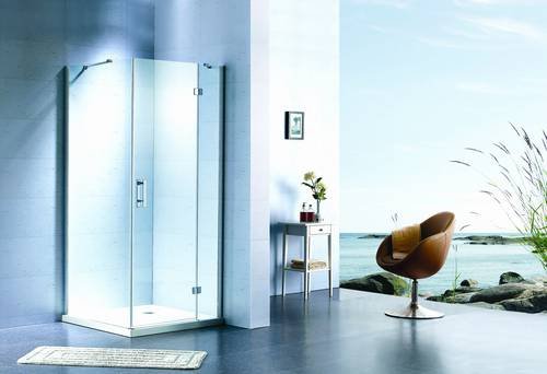 Душевые двери Koller Pool KVADRO 1000х1950 мм стекло прозрачное (K100DC)