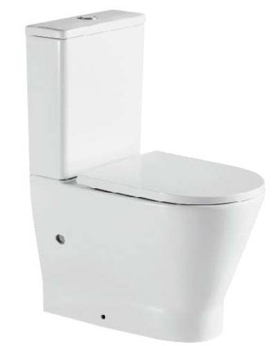 Напольный унитаз Koller Pool TWIST комплект с сиденьем Soft-close + бачок (TW-0610-RC-C+TW-0610-RC-T)