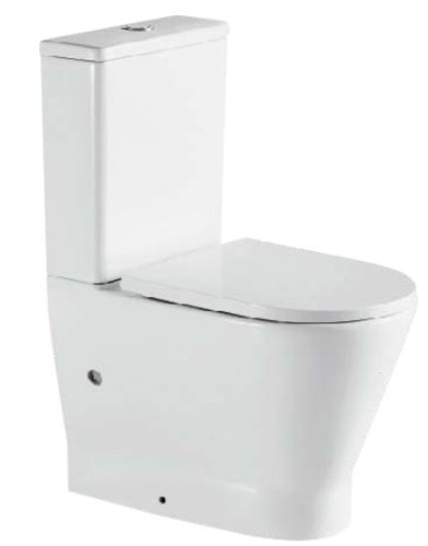 Напольный унитаз Koller Pool TWIST комплект с сиденьем Soft-close + бачок (TW-0610-RC-C+TW-0610-RC-T)