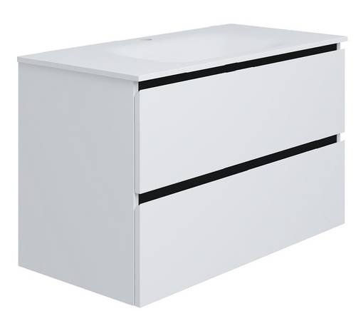 Тумба консольная Koller Pool ORION 900 (белый) с умывальником (2022OR-1090)