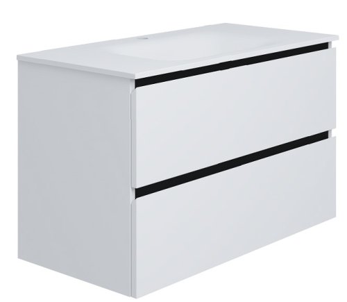 Тумба консольная Koller Pool ORION 900 (белый) с умывальником (2022OR-1090)