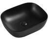 Умывальник на столешницу Koller Pool ROUND 490х395 мм, черный матовый (RN-0490-WB-MB)