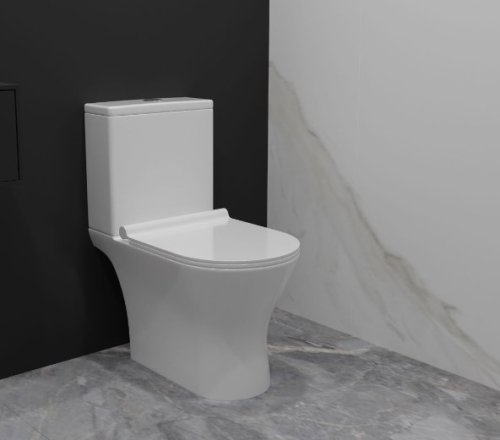 Унітаз підлоговий Koller Pool Edge NEW з сидінням Soft-close + бачок (PRO) (EDPR-0615-RW)