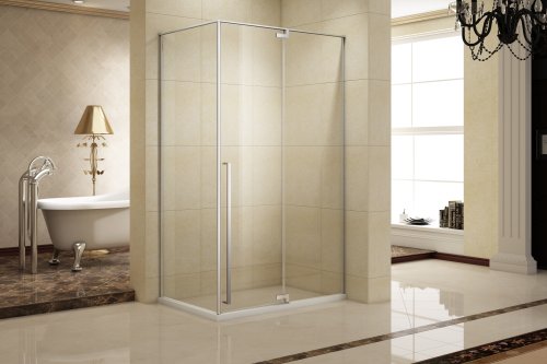 Душова кабіна IMPRESE VACLAV 120*80*200см прямокутна права, розпашні двері, скло прозоре 8 мм з Easy clean покритям, без піддону (s6408612R)