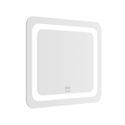 Зеркало подвесное прямоугольное VOLLE LUNA TANGA 60*70см, с подсветкой, подогревом и сенсорным выключателем (1648.521467)