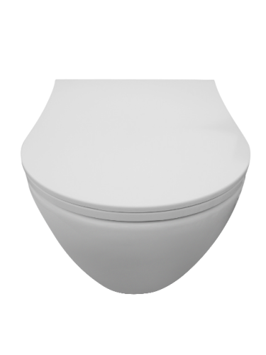 Унитаз-биде подвесной VOLLE VIRGO, Rimless, сиденье твердое Slim slow-closing (1324.491007)