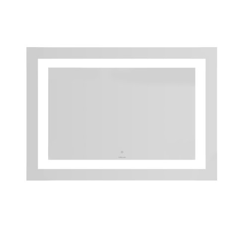 Зеркало подвесное прямоугольное VOLLE LUNA CUADRO 70*100см, с подсветкой, сенсорный выключатель (1648.531217)
