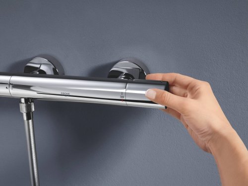 Душевая система Grohe Tempesta System 250 Cube Flex с термостатическим смесителем для душа QuickFix Precision Get 34773000