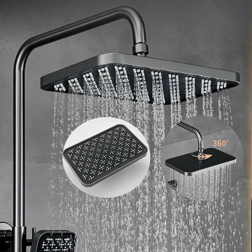 Душевая колонна с термостатом KZ22 Platinum