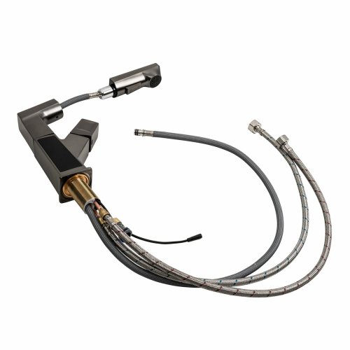 Смеситель для умывальника с индикатором A231 Platinum