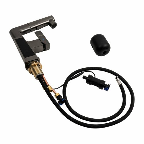 Смеситель для умывальника с индикатором A236 Platinum