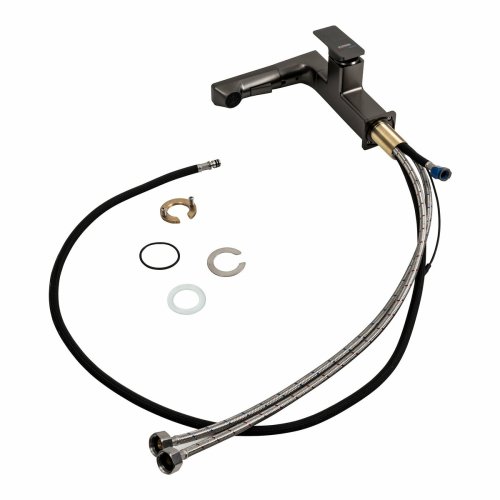 Смеситель для умывальника с индикатором A238 Platinum