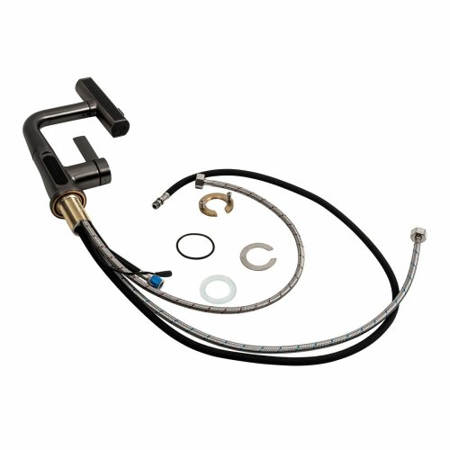 Смеситель для умывальника с индикатором A239 Platinum