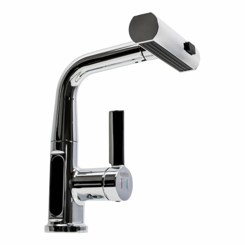 Смеситель для умывальника с индикатором A240 Platinum