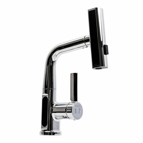 Смеситель для умывальника с индикатором A240 Platinum