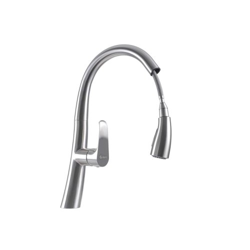 Смеситель кухонный Germece с выдвижным изливом 8658