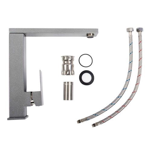 Смеситель кухонный Platinum 30 FHP (8569S) Серый муссон