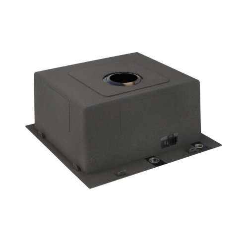 Кухонная мойка 50*50 PVD черная Platinum Handmade (сифон круглый черный, 3,0/0,8)