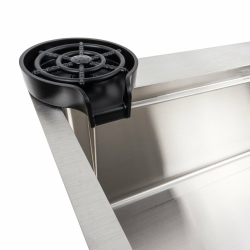 Кухонная мойка 75*45B PVD сатин Platinum Handmade "ВОДОСПАД"