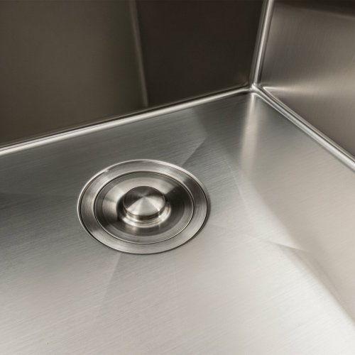 Кухонна мийка нержавійка 78*48 L Platinum Handmade (два отвори, круглий сифон 3,0/0,8)