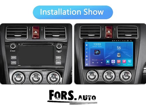 Штатная магнитола FORS.auto FS 2 ULTRA для Subaru Impreza/Forester (2+32Gb, 9") 2012-2015