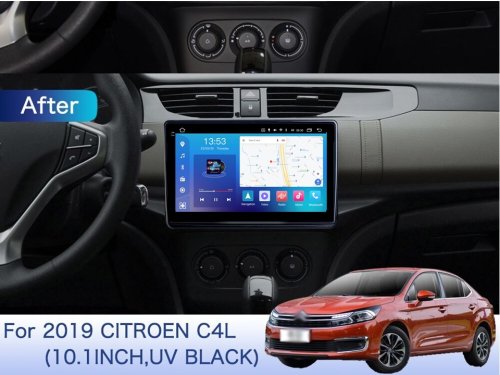 Штатная магнитола FORS.auto FS 4 MAX для Citroen C4L (4+32Gb, 10") 2019