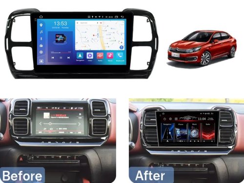 Штатная магнитола FORS.auto FS 4 MAX для Citroen C5 Aircross (4+32Gb, 9") 2017-2021