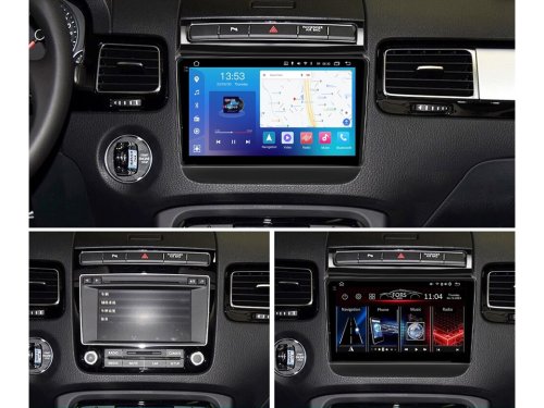 Штатная магнитола FORS.auto FS 6 MAX для Volkswagen Touareg (6+128Gb, 9") 2011-2017