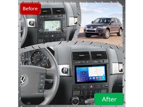 Штатная магнитола FORS.auto FS 6 MAX для Volkswagen Touareg (6+128Gb, 9") 2002-2010