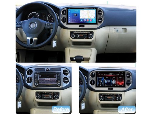 Штатна магнітола FORS.auto FS 4 PRO для Volkswagen Tiguan (4+64Gb, 9") 2010-2015