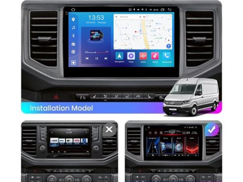 Штатная магнитола FORS.auto FS 6 MAX для Volkswagen Crafter (6+128Gb, 10") 2017-2021