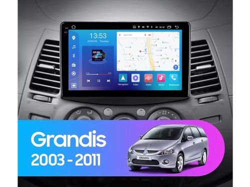 Штатна магнітола FORS.auto FS 4 MAX для Mitsubishi Grandis (4+32Gb, 9") 2003-2011