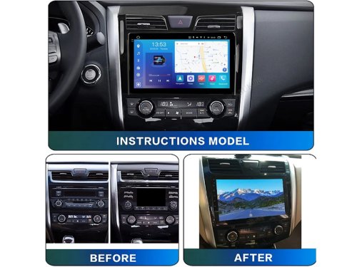 Штатна магнітола FORS.auto FS 4 MAX для Nissan Teana/Altima (4+32Gb, 10") 2013-2016