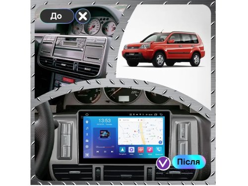 Штатна магнітола FORS.auto FS 4 MAX для Nissan Tiida (4+32Gb, 9") 2006