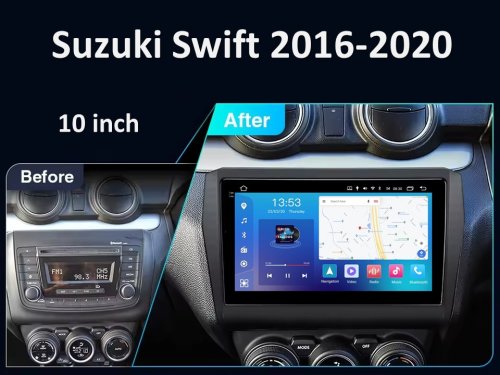 Штатная магнитола FORS.auto FS 4 MAX для Suzuki Swift (4+32Gb, 10") 2016-2020