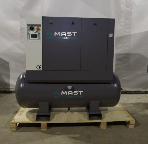 Винтовой компрессор Mast LZN-10 COMBO inverter (Осушитель + ресивер 500 л)
